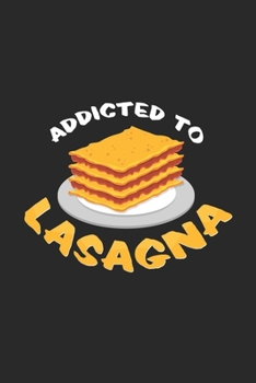 Addicted to lasagna: 6x9 Lasagne | dotgrid | dot grid paper | notebook | notes