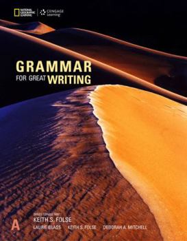 Paperback Grammar for Great Writing A Book