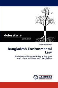 Paperback Bangladesh Environmental Law Book