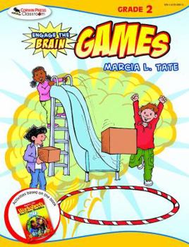Paperback Engage the Brain: Games, Grade Two Book