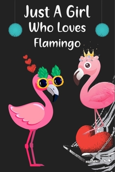 Paperback Cute Notebook.Flamingo Notebook Wide Ruled Journal Set For Girls, Little Girl. Pink Flamingo Watercolor. (Wide Ruled ) Book