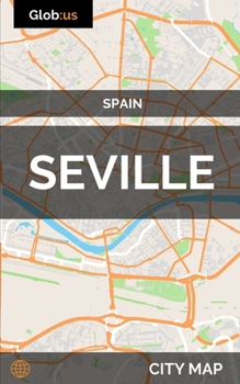 Paperback Seville, Spain - City Map Book