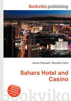 Paperback Sahara Hotel and Casino Book