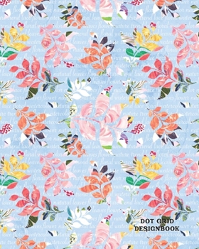 Dot Grid Design Book: Dot Grid Book, Work Book, Planner, Dotted Journal, Dot Matrix, Sketch Book, Math Book, 5mm Dots 104 pages (Dot paper)