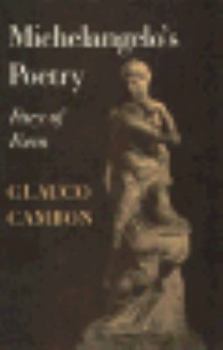 Hardcover Michelangelo's Poetry: Fury of Form Book