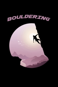 Paperback Bouldering Cliffhanger: 6x9 120 pages dot grid - Your personal Diary Book