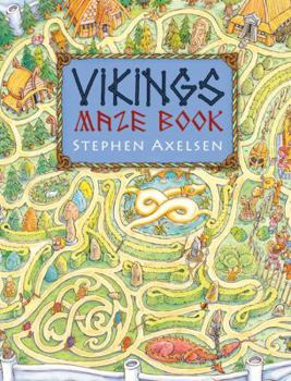 Paperback Vikings Maze Book