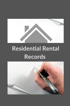 Paperback Residential Rental Records Book