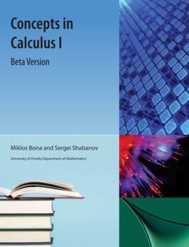 Paperback Concepts in Calculus I Book