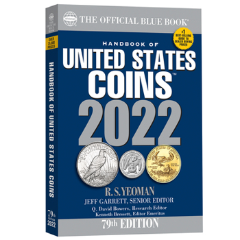 Paperback The Official Blue Book: Handbook of United States Coins 2022 Book