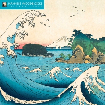Calendar Japanese Woodblocks Wall Calendar 2025 (Art Calendar) Book