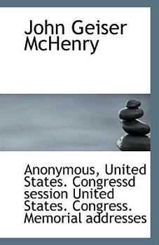 Paperback John Geiser McHenry Book