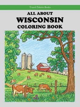 Paperback All About Wisconsin Coloring Book
