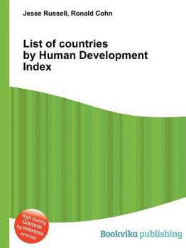 Paperback List of Countries by Human Development Index Book