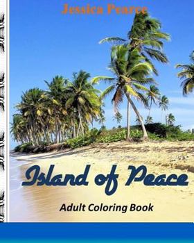 Paperback Island of Peace Adult Coloring Book? Vol.1: 25 Challenging Coloring Patterns for your Journey to an experience of real peace! Book