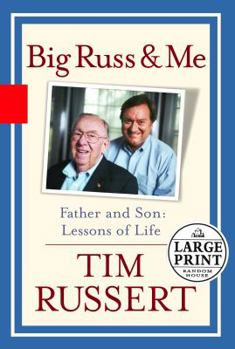 Hardcover Big Russ and Me [Large Print] Book