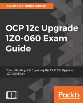 Paperback OCP 12c Upgrade 1Z0-060 Exam guide Book