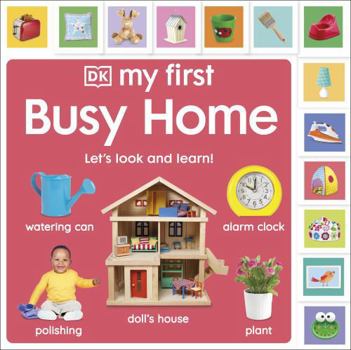 Board book My First Busy Home: Let's Look and Learn! Book