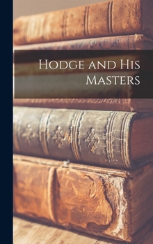 Hardcover Hodge and his Masters Book