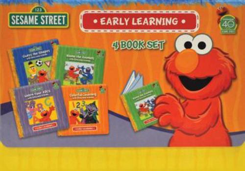 Paperback Sesame Street: Early Learning Boxed Set Book