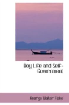 Paperback Boy Life and Self-Government Book