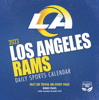 Office Product Los Angeles Rams 2023 Box Calendar Book