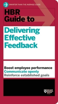 Paperback HBR Guide to Delivering Effective Feedback Book