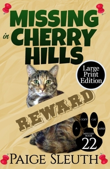 Paperback Missing in Cherry Hills [Large Print] Book