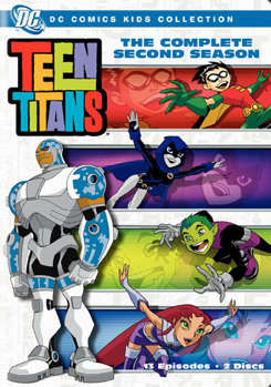 DVD Teen Titans: The Complete Second Season Book