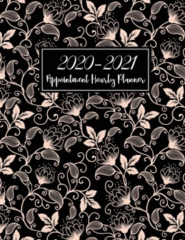 Paperback 18 Month Planner July 2020-December 2021: Floral Luxury Cover - 2020-2021 Weekly Appointment Book Daily and Hourly with 15 Minute Increments - Monthly Book