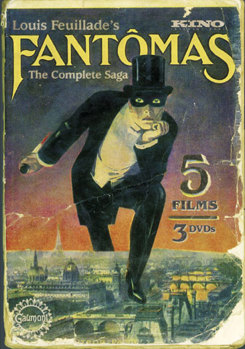 DVD Fantomas: The Complete Saga Book