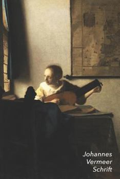 Johannes Vermeer Schrift: De Luitspeelster | Artistiek Dagboek voor Aantekeningen | Stijlvol Notitieboek | Ideaal Voor School, Studie, Recepten of Wachtwoorden