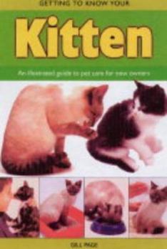 Hardcover Getting to Know Your Kitten Book