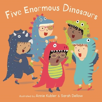 Board book Five Enormous Dinosaurs Book