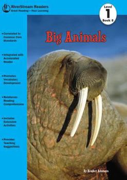 Paperback Big Animals, Book 8 Book