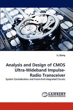Paperback Analysis and Design of CMOS Ultra-Wideband Impulse-Radio Transceiver Book