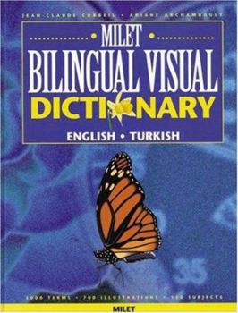 Hardcover Milet Bilingual Visual Dictionary (Turkish-English) [Turkish] Book