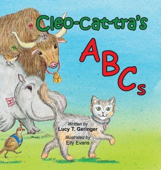 Hardcover Cleo-Cat-Tras ABCs Book