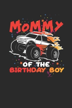 Mommy Of The Birthday Boy: Graph Paper Notebook (6" x 9" - 120 pages) ~ Birthday Themed Notebook for Daily Journal, Diary, and Gift
