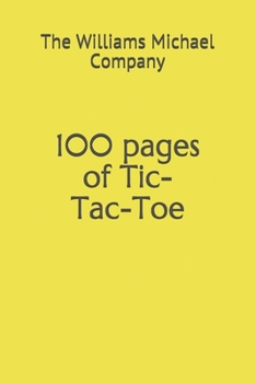 Paperback 100 pages of Tic-Tac-Toe Book