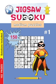 Paperback Jigsaw Sudoku - medium, vol. 1 Book