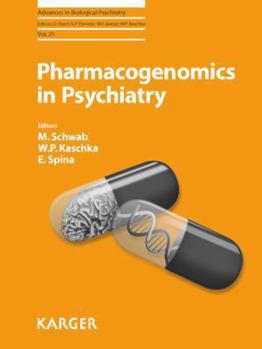Hardcover Pharmacogenomics in Psychiatry Book