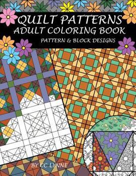 Paperback Quilt Patterns Adult Coloring Book