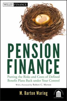 Hardcover Pension Finance Book