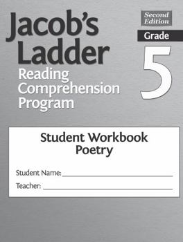 Paperback Jacob's Ladder Reading Comprehension Program: Grade 5, Student Workbooks, Poetry (Set of 5) Book