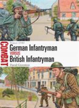Paperback German Infantryman Vs British Infantryman: France 1940 Book