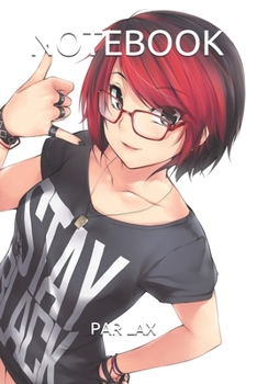 NOTEBOOK: Japanese Anime Lovers Gift Notebook - Large 6 x 9 - Blush Notes 120 Pages