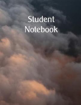 Paperback Student Notebook: Composition Book 200 Pages College Ruled with Margin 8.5 X 11 Book
