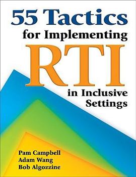 Paperback 55 Tactics for Implementing RTI in Inclusive Settings Book