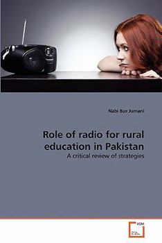 Paperback Role of radio for rural education in Pakistan Book